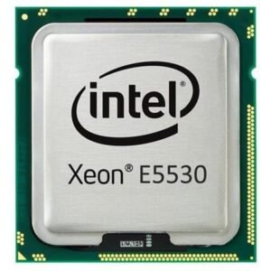 Intel Xeon E5530 Quad Core 2.4GHz 1MB L2 Cache 8MB L3 Cache 5.86GT/S QPI Socket-B LGA 1366 45NM 80W Processor.