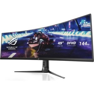 ASUS ROG Strix XG49VQ computer monitor 49" 3840 x 1080 pixels UltraWide Full HD LED Black