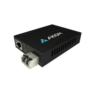 Axiom AXG101496 network media converter 1000 Mbit/s 1310 nm Single-mode Black