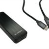 Axiom AXG103121 external solid state drive 500 GB USB Type-C 3.2 Gen 2 (3.1 Gen 2) Black