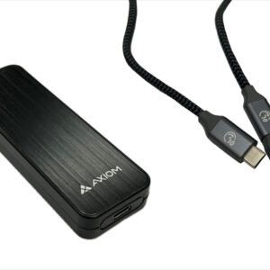 Axiom AXG103121 external solid state drive 500 GB USB Type-C 3.2 Gen 2 (3.1 Gen 2) Black