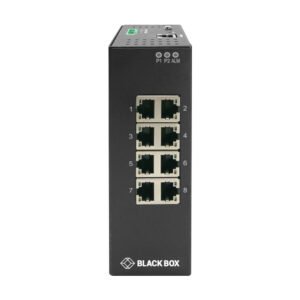 Black Box LIG1080A Industrial Gigabit Ethernet Managed L2+ Switch - Extreme Temp - TAA