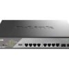 D-Link DSS-200G SERIES 10-PORTGIGABIT SURVEILLANCE POE++SWITCH, 242W POE