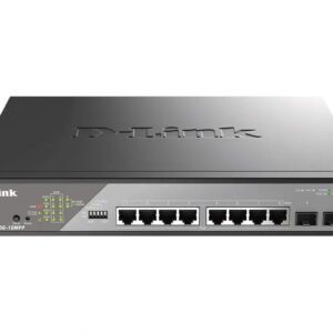 D-Link DSS-200G SERIES 10-PORTGIGABIT SURVEILLANCE POE++SWITCH, 242W POE