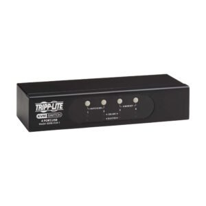 Eaton B006-VU4-1 4-Port VGA KVM Switch for USB or PS/2 Keyboard/Mouse