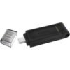 Kingston Technology DataTraveler 70 USB flash drive 128 GB USB Type-C 3.2 Gen 1 (3.1 Gen 1) Black