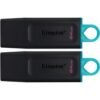 Kingston Technology DataTraveler Exodia USB flash drive 64 GB USB Type-A 3.2 Gen 1 (3.1 Gen 1) Black, Turquoise