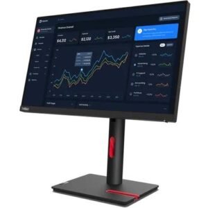 Lenovo ThinkVision T22i-30 22" Class Full HD LED Monitor - 16:9 - Raven Black 63B0MAR6US