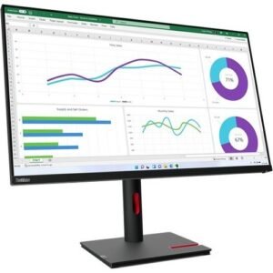 Lenovo ThinkVision T32h-30 LED display 31.5" 2560 x 1440 pixels Quad HD Black