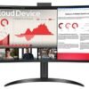 LG 34CR651N-6P CR651N Series 34" UWQHD Thin Client AIO Curved Pentium Monitor