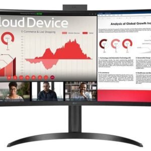 LG 34CR651N-6P CR651N Series 34" UWQHD Thin Client AIO Curved Pentium Monitor