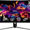 MSI MPG 321CURX QD-OLED computer monitor 31.5" 3840 x 2160 pixels 4K Ultra HD Black