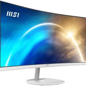 MSI Pro MP341CQW computer monitor 34" 3440 x 1440 pixels UltraWide Quad HD White