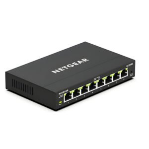 Netgear GS308E-400NAS 8 Ports - Manageable 10/100/1000Base-T - 3 Layer Supported - 3.70 W Power Consumption GS308E Ethernet Switch