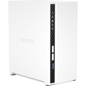 QNAP TS-233 NAS Tower ARM Cortex-A55 2 GB 0 TB QNAP QTS White