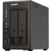 QNAP TS-253E NAS Tower Intel® Celeron® J6412 8 GB 0 TB QNAP Turbo System Black