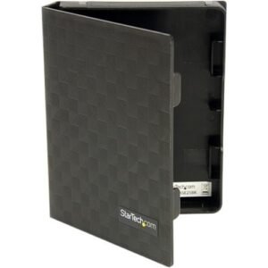 StarTech.com HDDCASE25BK storage drive case Sleeve case Plastic Black