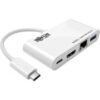Tripp Lite U444-06N-HGU-C USB graphics adapter 1920 x 1080 pixels White