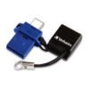 Verbatim Store ‘n’ Go 32 GB USB flash drive USB Type-A / USB Type-C 3.2 Gen 1 (3.1 Gen 1) Blue