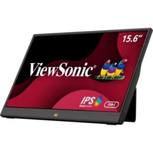 ViewSonic VA1655 15.6" 1080p Portable IPS Monitor with Mobile Ergonomics, USB C
