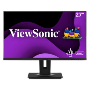 Viewsonic VG2748A 27" IPS 1080p Ergonomic Monitor with Ultra-Thin Bezels, HDMI, DisplayPort