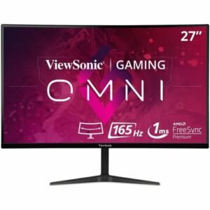 ViewSonic VX2718-2KPC-MHD 27" Curved 1440p 1ms 180Hz Gaming Monitor with FreeSync Premium